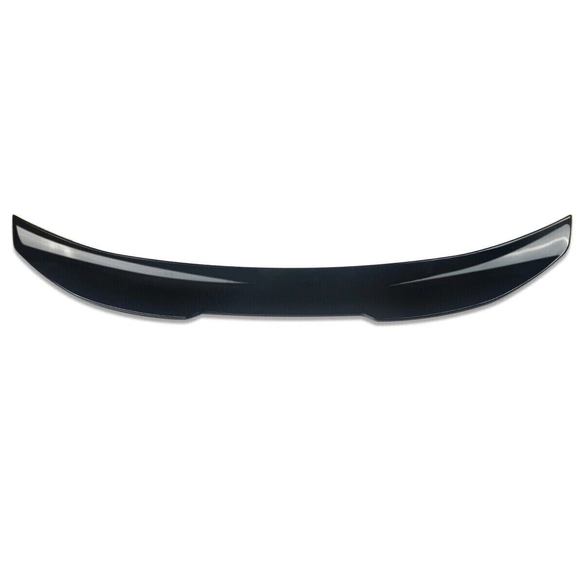 FOR BMW 4 SERIES F32 COUPE PSM REAR BOOT SPOILER LIP HIGH KICK GLOSS BLACK