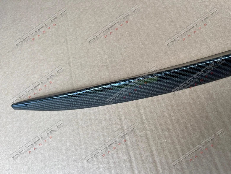 FOR MERCEDES C CLASS W205 C63 C43 AMG REAR BOOT TRUNK LID SPOILER CARBON LOOK