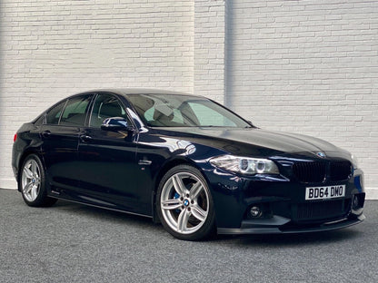 BMW 5 SERIES F10 F11 M5 FRONT LIP SPLITTER SPOILER GLOSS BLACK M PERFORMANCE