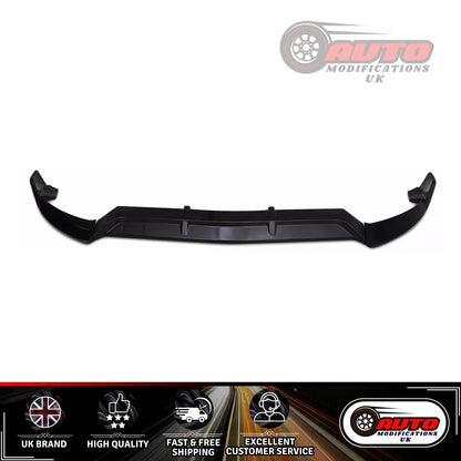 Mercedes C Class AMG Line C43 W205 C205 Brabus Front Splitter Lip Gloss Black