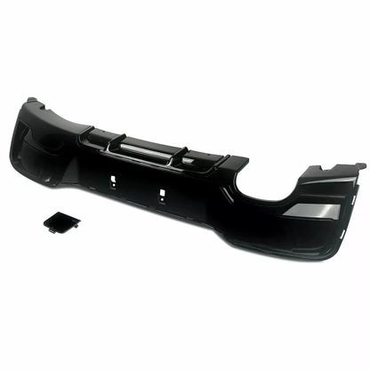 BMW 1 SERIES F20 F21 PRE-LCI REAR DIFFUSER GLOSS BLACK LIP BUMPER VALANCE 11-15