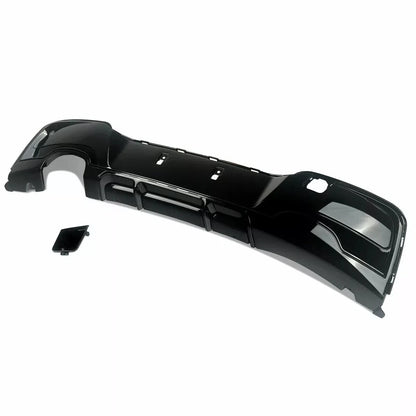 BMW 1 SERIES F20 F21 PRE-LCI REAR DIFFUSER GLOSS BLACK LIP BUMPER VALANCE 11-15
