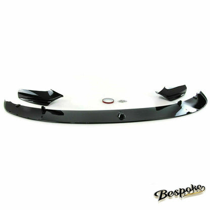 FOR BMW 5 SERIES F10 F11 M5 M SPORT LIP FRONT SPLITTER GLOSS BLACK M PERFORMANCE