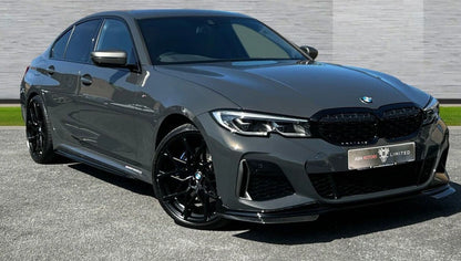 FOR BMW 3 SERIES G20 G21 FRONT BUMPER SPLITTER LIP SPOILER M PERFORMANCE BLACK