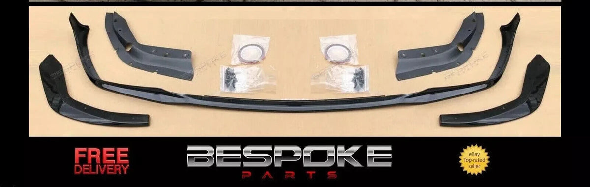 FOR BMW 3 SERIES G20 G21 FRONT BUMPER SPLITTER LIP SPOILER M PERFORMANCE BLACK