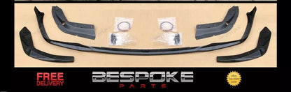 FOR BMW 3 SERIES G20 G21 FRONT BUMPER SPLITTER LIP SPOILER M PERFORMANCE BLACK