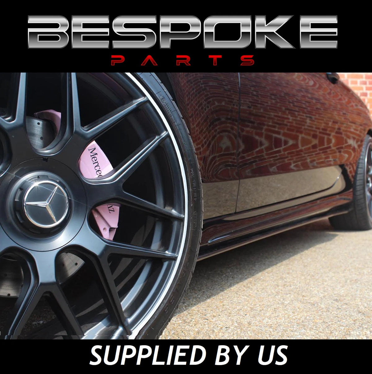 FOR MERCEDES W205 W204 C205 W176 A CARBON LOOK BLACK SIDE SKIRT EXTENTION LIP
