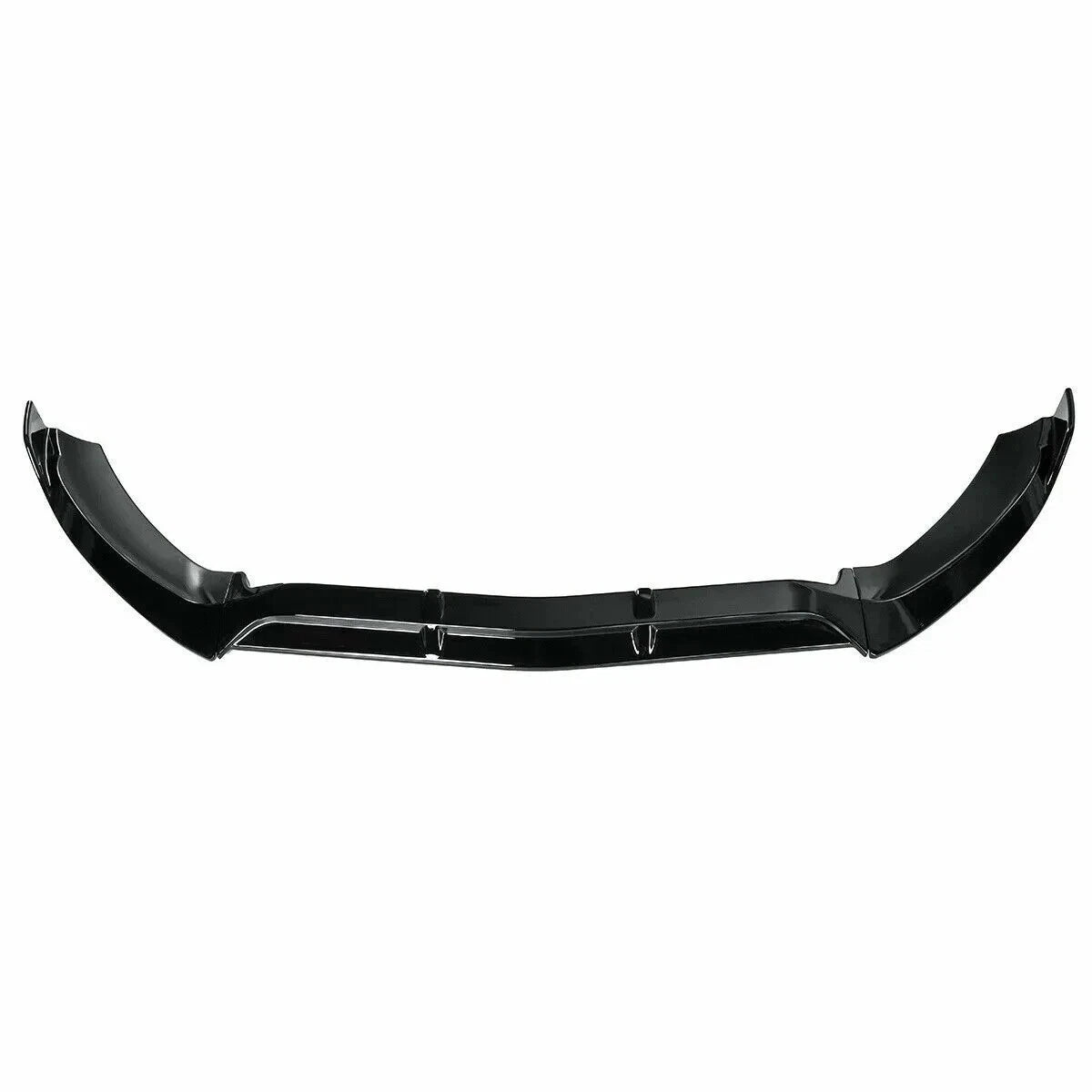 GLOSS BLACK FRONT SPLITTER SPOILER LIP FITS FOR MERCEDES C CLASS W205 C205 14-19