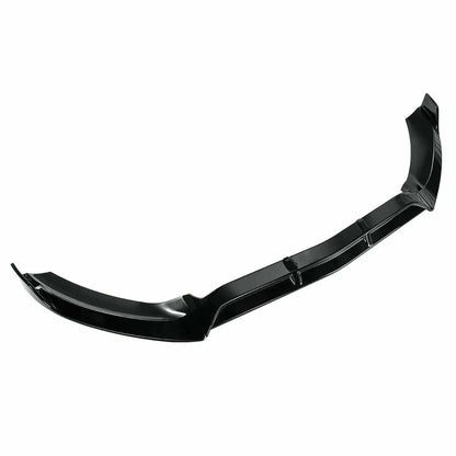 GLOSS BLACK FRONT SPLITTER SPOILER LIP FITS FOR MERCEDES C CLASS W205 C205 14-19