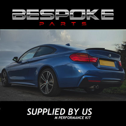 FOR BMW 4 SERIES F33 F32 F36 DIFFUSER SPLITTER LIP SPOILER BODYKIT M PERFORMANCE