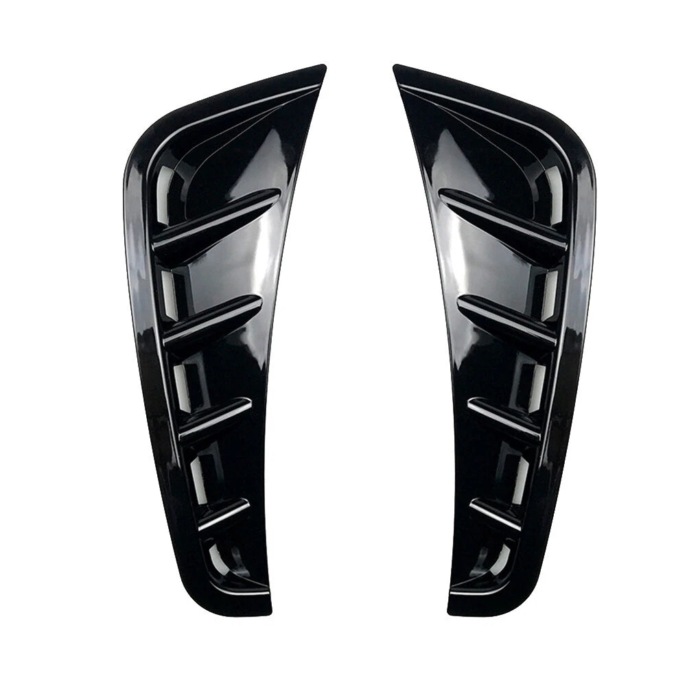 Front Bumper Side Air Vent Splitter Spoiler Canard For Mercedes C Class W205