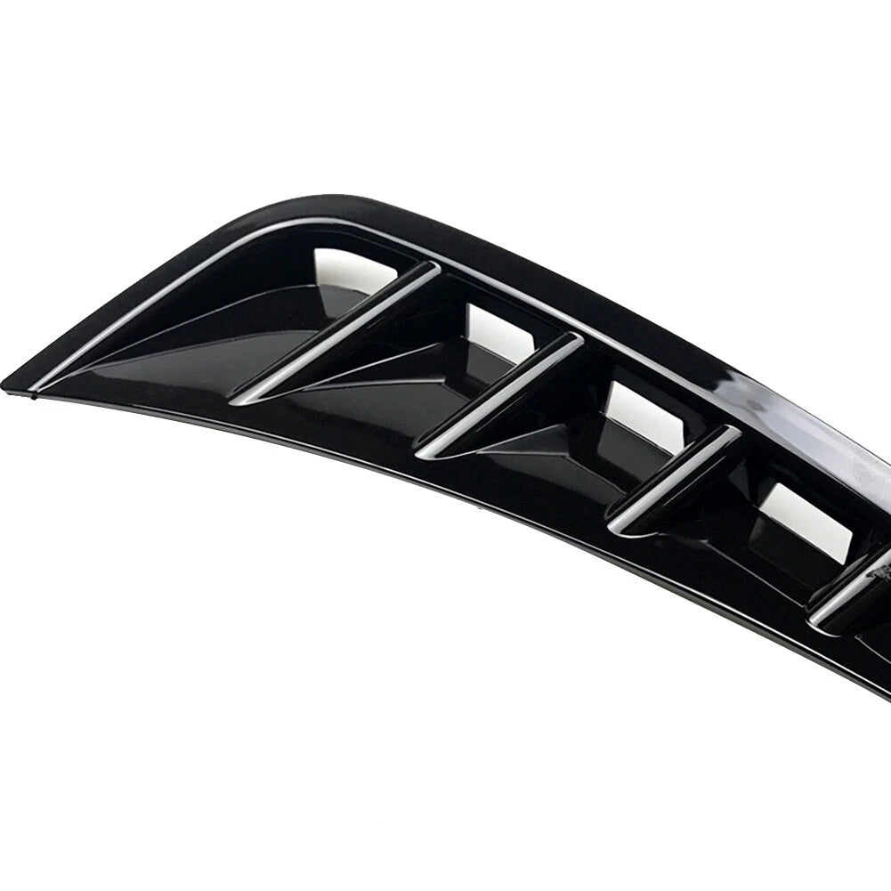 Front Bumper Side Air Vent Splitter Spoiler Canard For Mercedes C Class W205