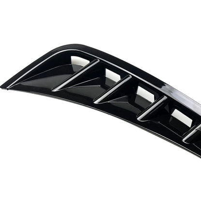 Front Bumper Side Air Vent Splitter Spoiler Canard For Mercedes C Class W205