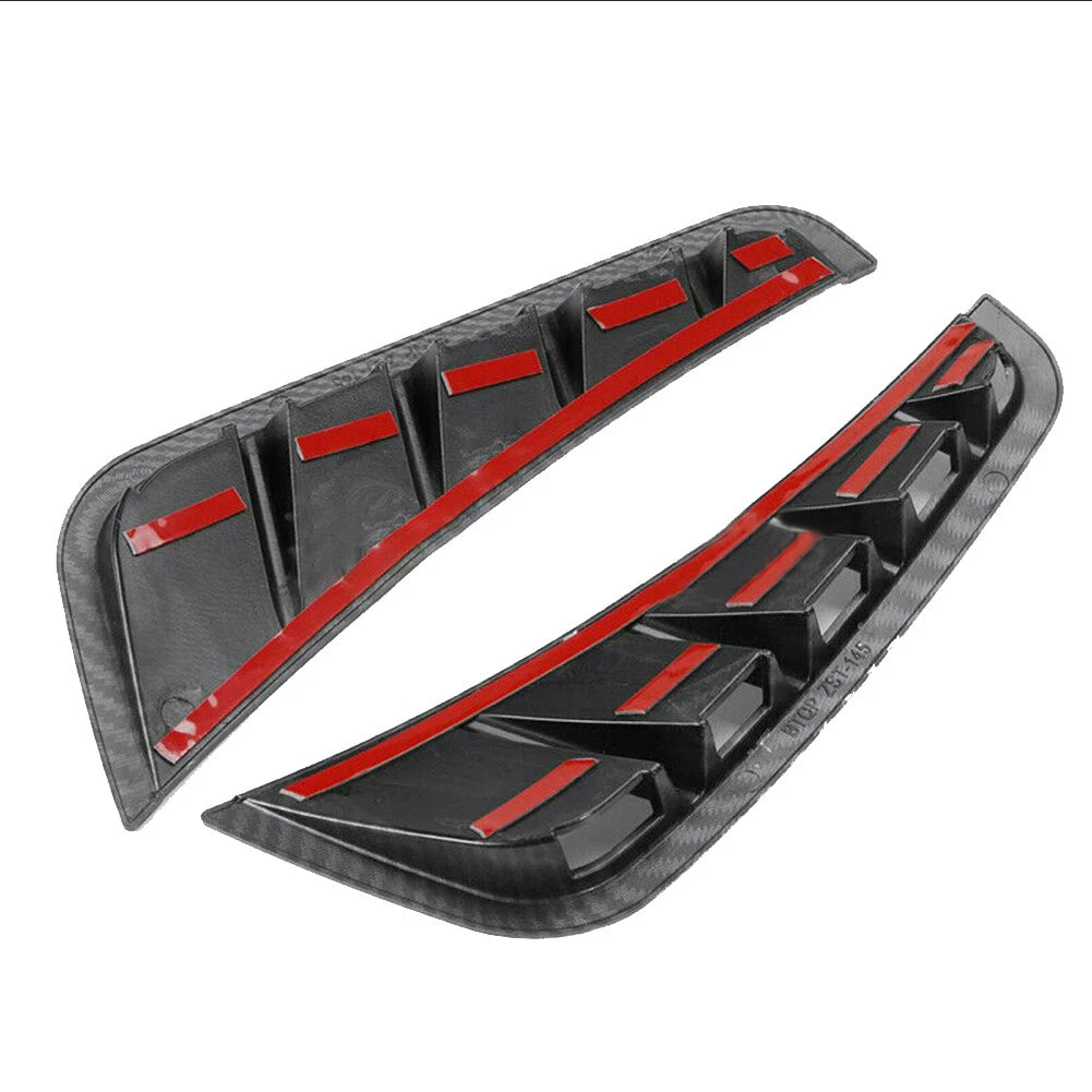 Front Bumper Side Air Vent Splitter Spoiler Canard For Mercedes C Class W205
