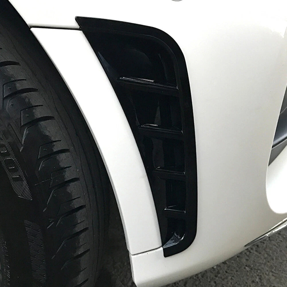 Front Bumper Side Air Vent Splitter Spoiler Canard For Mercedes C Class W205