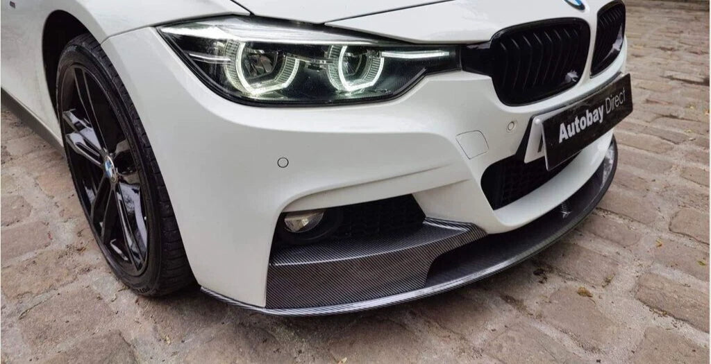FOR BMW 3 SERIES F30 F31 FRONT SPLITTER LIP M PERFORMANCE CARBON M PERFORMANCE