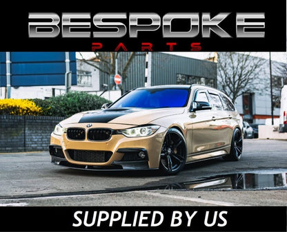 FOR BMW 3 SERIES F30 F31 FRONT SPLITTER LIP M PERFORMANCE CARBON M PERFORMANCE