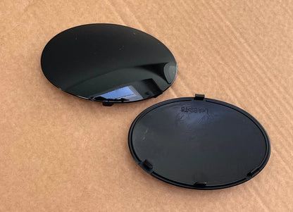 FOR VW T5 T5.1 FOG LAMP LIGHT COVER INSERTS SPORTLINE GLOSS BLACK LIP 2010+