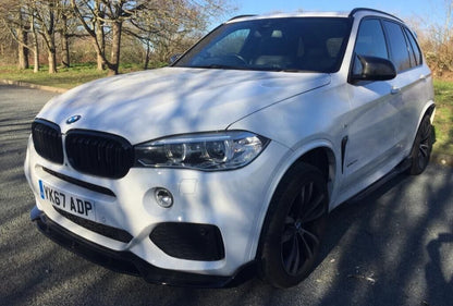 BMW FRONT SPLITTER SPOILER LIP X5 F15 M PERFORMANCE GLOSS BLACK 13-18 M SPORT