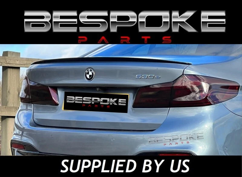 FOR BMW 5 SERIES G30 LIP REAR WING BOOT SPOILER TRUNK M PERFORMANCE GLOSS BLACK