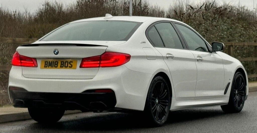 FOR BMW 5 SERIES G30 LIP REAR WING BOOT SPOILER TRUNK M PERFORMANCE GLOSS BLACK