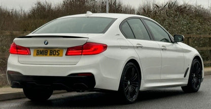FOR BMW 5 SERIES G30 LIP REAR WING BOOT SPOILER TRUNK M PERFORMANCE GLOSS BLACK