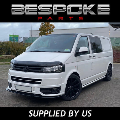 VW SPORTLINE STYLE LOWER FRONT SPLITTER LIP + BUMPER FOR VW T5 T5.1 TRANSPORTER ABS