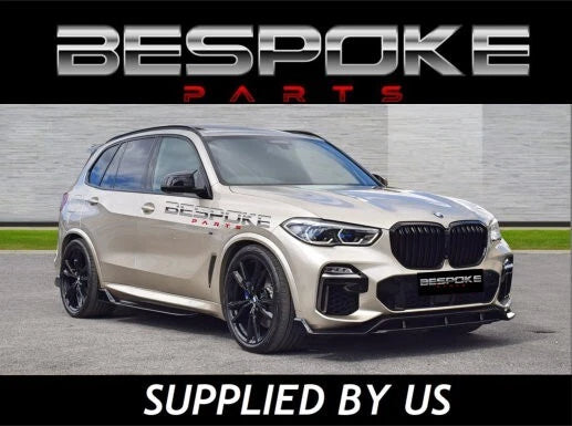 GLOSS BLACK BMW X5 G05 AERO BODY KIT FRONT LIP REAR DIFFUSER SIDE SKIRT SPLITTER