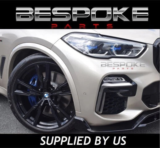GLOSS BLACK BMW X5 G05 AERO BODY KIT FRONT LIP REAR DIFFUSER SIDE SKIRT SPLITTER