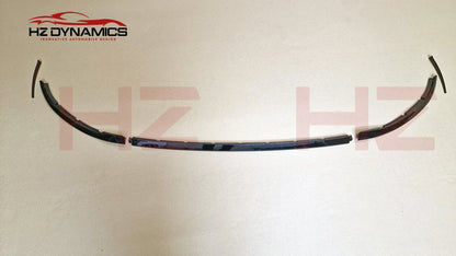 Gloss BLack Front Lip Splitter Spoiler For Mercedes C Class W205 C205 AMG 2019+