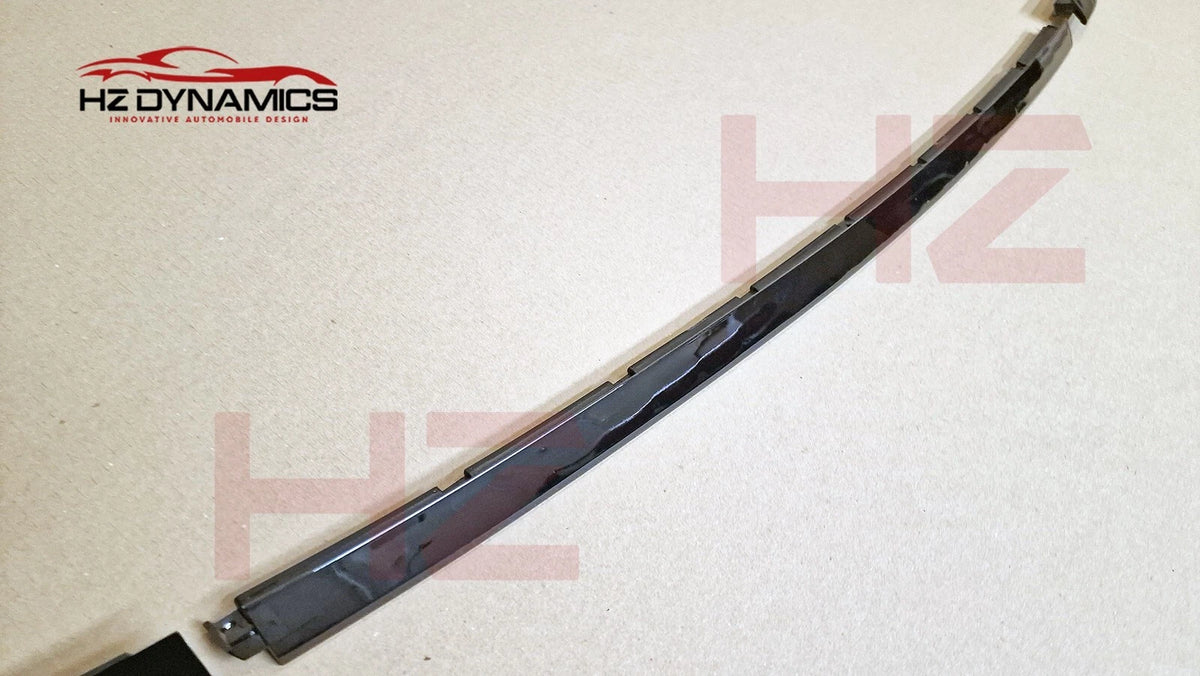 Gloss BLack Front Lip Splitter Spoiler For Mercedes C Class W205 C205 AMG 2019+