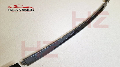 Gloss BLack Front Lip Splitter Spoiler For Mercedes C Class W205 C205 AMG 2019+
