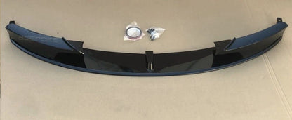 FOR BMW 3 SERIES F30 F31 FRONT LIP SPLITTER GLOSS BLACK M SPORT DIFFUSER SPOILER