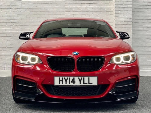 FOR BMW 1 SERIES F20 LCI FRONT SPLITTER DIFFUSER LIP M PERFORMANCE GLOSS BLACK