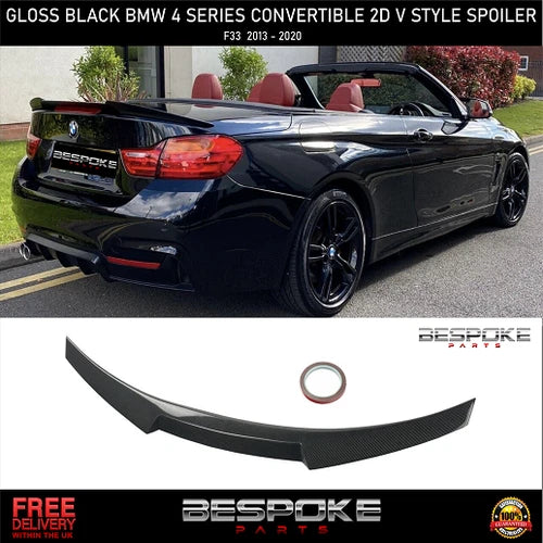 FOR BMW 4 SERIES F32 F33 F36 M PERFORMANCE DIFFUSER SPLITTER LIP SPOILER SKIRT