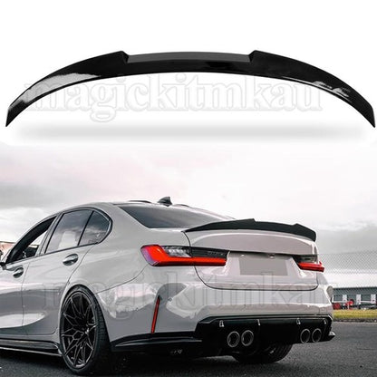 BMW 4 SERIES CONVERTIBLE F33 F83 REAR BOOT TRUNK SPOILER M4 CARBON STYLE LIP