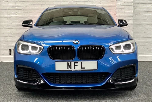 FOR BMW 1 SERIES F20 LCI FRONT SPLITTER DIFFUSER LIP M PERFORMANCE GLOSS BLACK