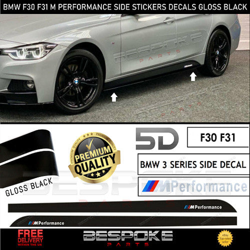 FOR BMW 3 SERIES G20 G21 M SPORT GLOSS BLACK REAR DIFFUSER WITH LIGHT+TIPS 2018+