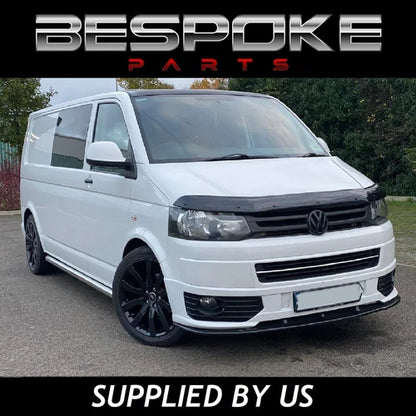 VW SPORTLINE STYLE FRONT BUMPER SPOILER LIP FOR VW T5 T5.1 TRANSPORTER 2010-15