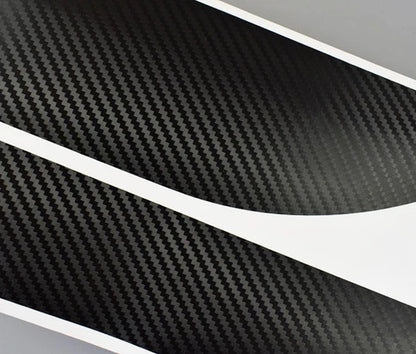 SIDE STICKERS FOR BMW 3 SERIES F30 F31 M PERFORMANCE SKIRT VINYL DECALS CARBON