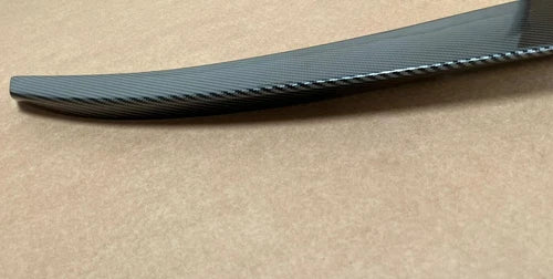 FOR BMW 4 SERIES F36 M4 V STYLE M SPORT STYLE REAR BOOT LID SPOILER LIP CARBON
