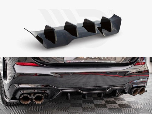 FOR BMW 2 SERIES F22 F23 M235i M240i REAR DIFFUSER CARBON LIP LOOK M PERFORMANCE