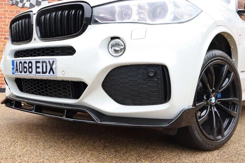 BMW FRONT SPLITTER SPOILER LIP X5 F15 M PERFORMANCE GLOSS BLACK 13-18 M SPORT