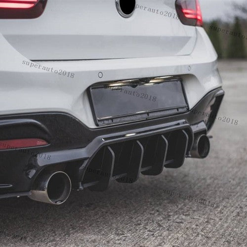 FOR BMW 2 SERIES F22 F23 FRONT LIP SPLITTER + REAR DIFFUSER M PERFORMANCE 2013+