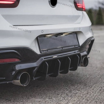 FOR BMW 2 SERIES F22 F23 FRONT LIP SPLITTER + REAR DIFFUSER M PERFORMANCE 2013+