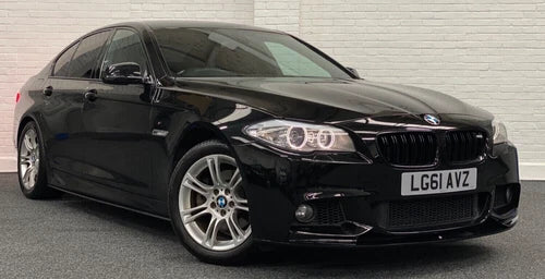 GLOSS BLACK SIDE STICKER SKIRT DECALS FOR BMW 5 SERIES F10 F11 M PERFORMANCE