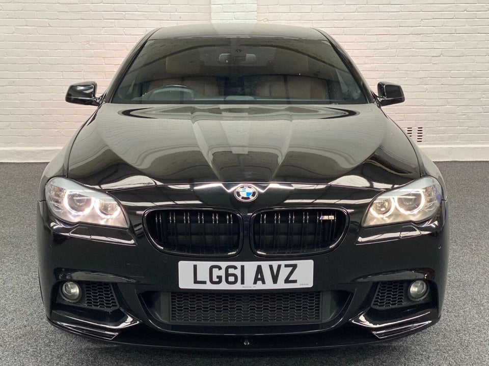 FOR BMW 5 SERIES F10 F11 M5 M SPORT LIP FRONT SPLITTER GLOSS BLACK M PERFORMANCE